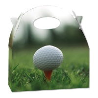 Caja de cartón de golf - 12 unidades