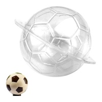 Molde 3D de balón de fútbol de policarbonato - Pastkolor - 1 cavidad