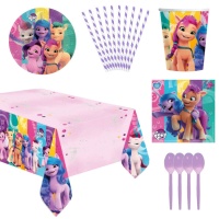 Pack para fiesta de My Little Pony - 8 personas