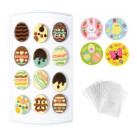Kit de Pascua para chocolates - Decora - 40 unidades