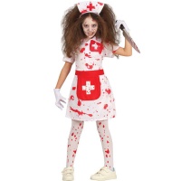 Disfraz de enfermera asesina para niña