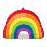 Globo arcoiris multicolor de 45 x 35 cm - Anagram