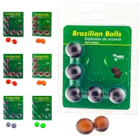 Bolas brasileñas de gel íntimo con aroma - Taloka - 5 bolas
