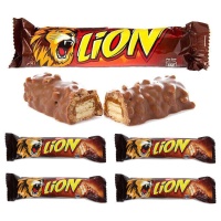 Lion de chocolate y caramelo - Nestlé - 6 unidades