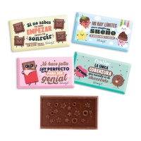 Chocolatinas de Mr wonderful de 20 gr - Dekora - 4 unidades