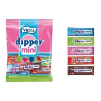 Dipper mini de caramelo blando de sabores surtidos - Dipper Mini Vidal - 60 g