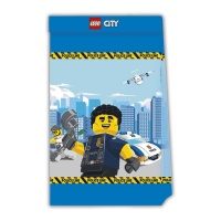 Bolsas de papel de Lego Policía - 4 unidades