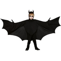 Disfraz de murciélago oscuro infantil