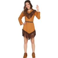Disfraz de indio nativo americano juvenil