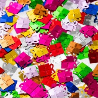 Confetti de regalos metalizado multicolor de 14 gr