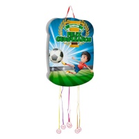 Piñata de Fútbol de niño chutando de 35 x 50