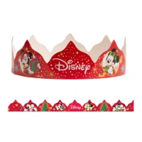 Coronas para roscón de reyes de Mickey y Minnie - Dekora - 100 unidades