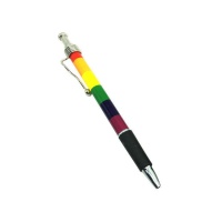 Bolígrafo con bandera arcoíris - 1 unidad