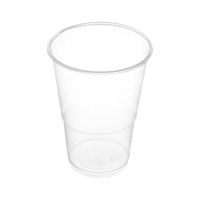 Vasos de 330 ml de plástico transparentes - 50 unidades