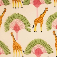 Tela popelín de algodón Giraffes - Katia