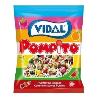 Pompitos de sabores surtidos - Vidal - 6 unidades
