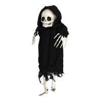 Esqueleto con pincho con túnica de 40 cm
