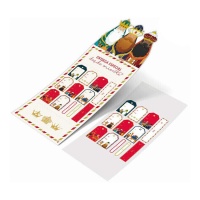 Etiquetas adhesivas con carta de Reyes Magos - 2 hojas