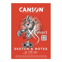 Bloc A4 90 gr XSmart Sketch & notes - Canson - 50 hojas