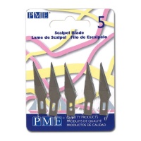Recambio de cuchillas de bisturí para modelar - PME - 5 unidades