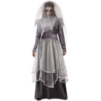 Disfraz de novia llorona fantasma para mujer
