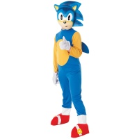 Disfraz de Sonic con máscara infantil