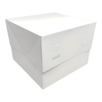 Caja para tarta ajustable de 4 alturas de 30 x 30 x 20 cm - Hilarious - 5 unidades