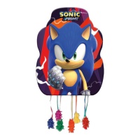 Piñata de de Sonic prime de 46 x 33 cm