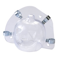 Molde de plástico termoformado de calabaza 3D de 13,2 x 5,2 x 5,4 cm - Dekora