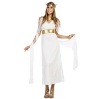 Disfraz de diosa griega largo para mujer