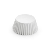 Cápsulas para cupcakes mini blancas de 4 cm - Pastkolor - 30 unidades