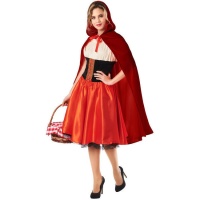 Disfraz de Caperucita roja de cuento para mujer