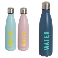 Botella de 500 ml Water en 3 colores - 1 unidad