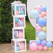 Cajas y figuras para globos