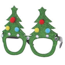 Gafas navideñas