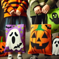 Cajas y bolsas de Halloween