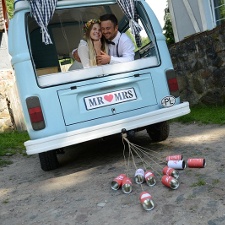 El coche de boda