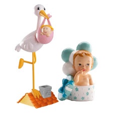 Figuras para tartas de Bautizo