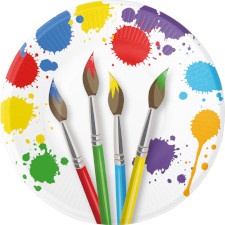Fiesta pintura de colores