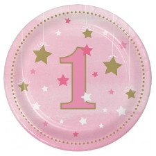 Primer cumpleaños rosa