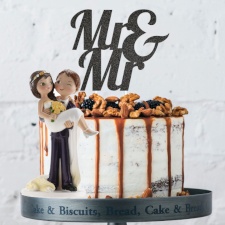 Toppers y figuras para tartas de boda