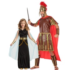 Disfraces de griegos y romanos