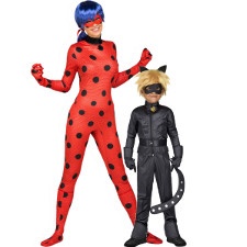 Disfraces de Ladybug y Catnoir