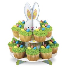 Soportes para tartas y cupcakes de Pascua