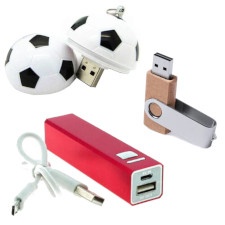 USB y baterías portátiles