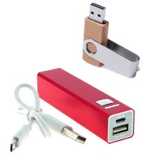 USB y baterías portátiles