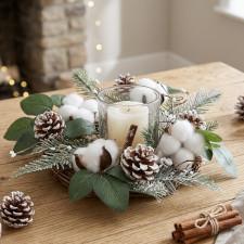 Centros de mesa navideños