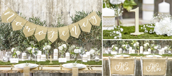  Decoración Natural para bodas - Básicos para la mesa 1