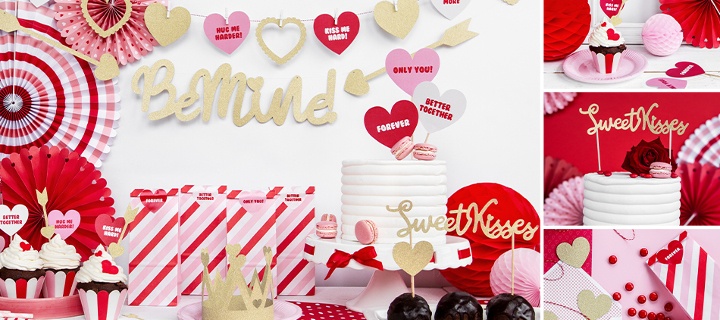  Decoración de San Valentín Sweet Love - Básicos para la mesa 1