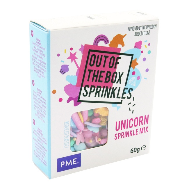Foto detallada de sprinkles de Unicornio de 60 gr - PME